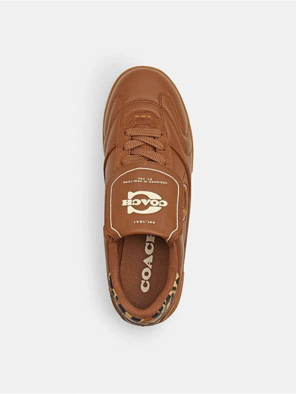 Coach leather suede